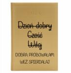  Könyvnaptár A5 2026 Arany Napi Tervező Vegye Spi*rdalaj Mix Minták (Kalendarz A5 2026 Weź Spi*rdalaj)