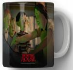 BestSub Bögre Fényes 330 ML Ijesztő Ház Mese Ajándék Ötlet Különböző Minták (1979)