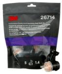 3M Set 5 duze gravitationale portocalii, 1.4mm, pentru pistolul de vopsit 3M Performance Spray Gun (267143M)