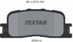 TEXTAR Set placute frana TEXTAR 2370201 (2370201)