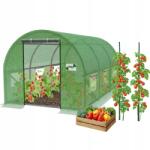 Chomik Kerti Alagút Fólia Üvegház 3x2m Fólia 6m2 3 Szegmenses (TUN6193)