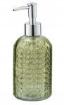 WENKO Folyékony Szappan Adagoló Üveg zöld Modern Vetro 400 ml Wenko (23612100)