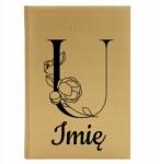 Cute Cups Könyvnaptár A5 2026 Arany Napi tervező Személyre szabott U *név* (Kalendarz A5 2026 U *IMIĘ*)