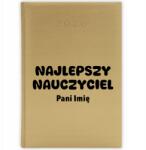  Könyvnaptár 2026 Év Arany tervező A5 Ajándék Nudista Név Wz (Złoty Planer 26 Dla Nuczyciela)