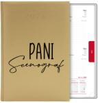  Naptár Arany Határidőnapló Tervező A5 2026 Ajándék Hölgy Díszlettervező MIX Wz (Kalendarz a5 2026 TERMINARZ PLANER ORGANIZER)