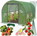 Chomik Kerti Üvegház Zöldségek Gyógynövények stb. 2x3m Fólia Alagút 2x3 Fólia 6m2 (TUN5552)