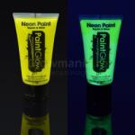 Paint Glow Vopsea Neon reactiva UV pentru bodypainting flacon 50 ml Galben UV (AA1B01)