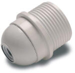  Famatel Műanyag csillárfoglalat E-27 fehér, galléros (163-B)