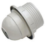  Famatel Műanyag csillárfoglalat E-27 fehér, galléros (166-B)