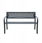 GardenLine Dekoratív kerti pad 125x53x77 cm (MEB2903)