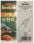 EuroCarp Előkötött feeder előke csaliszigonnyal Chinu-6; 10 cm; 15 lbs (EC-STP029)