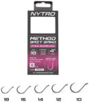 Nytro Nto-b2 Előkötött Szakáll Nélküli Csaligyűrűs Method Előke 10 Cm 18/0, 15mm (y2300015)