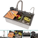 Leziter Calandria multifunkciós rozsdamentes mosogató (LMRM-02) - fishingoutlet