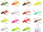 DELPHIN MANYA UVs nimfa / 5db - 10.5cm/NEON- TÉLI ÁRZUHANÁS (moss-101002269-teli)
