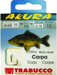 Trabucco Akura Carp Libr. 1/0X0, 35 előkötött horog (027-20-005)
