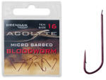 Drennan Acolyte Micro Barbed Bloodworm Hook horog 22-es (DRENNAN-HSA0922)