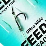 SEDO Ultra Wide Feeder - Előkötött Feeder előke - 4-es 0.18mm fonott damil - 15mm tüske (28636)