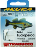 Trabucco Akura Zander Libr. 06X0, 25 előkötött horog (027-15-060)