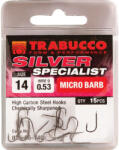 Trabucco Silver Specialist feeder horog, méret: 14 (023-56-140)