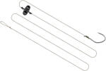 Carp Zoom Carp Zoom Catzoom Fonott harcsázó előke egyágú horoggal és csörgővel 220 lbs 130cm, #6/0, 1 db (CZ7297)