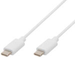 USE Home USBCC 60 töltőkábel, USB-C/USB-C, QC, PD, 60 Wmax, 1m, 3A, adatkábel, 480 Mbps (USBCC 60)