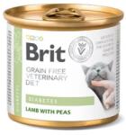 Brit Grain Free Veterinary Diet Diabetes lamb with peas 12x200 g