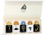 LATTAFA - Set Lattafa Apa de Parfum Unisex - Artisan Ethnique 20ml, Natural Oud20 ml, Tharwah Silver 20 ml, Eternal Oud 20ml, Shuyukh Gold 20ml Femei