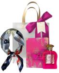 Paris Corner - Set Rua Radiant Roses Paris Corner, Apa de Parfum, Femei, 100 ml + Esarfa satinata + Punga cadou Femei