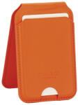 Diana&Co Port card portocaliu cu blocare RFID, Suport ajustabil si Oglinda (DSF991-3ORANGE)