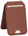Diana&Co Port card maro cu blocare RFID, Suport ajustabil si Oglinda (DSF991-3LEATHER)