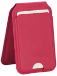 Diana&Co Port card rosu cu blocare RFID, Suport ajustabil si Oglinda (DSF991-3RED)