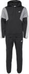 Nike M NK CLUB FLEECE HDED TRACK GX Negru, Gri, Alb L (HV1165-010)