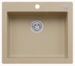 Alveus Cortina - Chiuvetă granit, 57x50 cm, cu control scurgere, bej 1133446 (1133446) Chiuveta