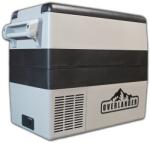Overlander Frigider auto pentru camping 55 l, 12/24/220v, -20/+20°c, 50w, display led, carcasă gri, Overlander