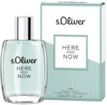 s.Oliver Here And Now Eau de Toilette 30 ml Férfi