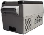 Overlander Frigider auto pentru camping 35 l, 12/24/220v, -20/+20°c, 50w, display led, carcasă gri, Overlander