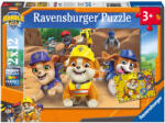 Ravensburger Пъзел Ravensburger от 2 x 12 части - Ръбъл и екипът му (12004167) - ozone