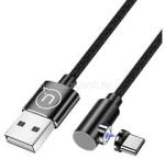 USAMS töltőkábel USB - Type-C, 100cm, FEKETE (SJ445U_B) (SJ445U_B)