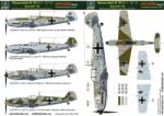 HADMODELS 1/48 Messerschmitt Bf 109 E-1 E-2 E-3 vadászgép matrica készlet HADDW48015 (HADDW48015)