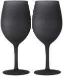 Brunner Wineglass Blacksatin - 2ks borospohár fekete