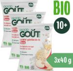 Good Gout Bio Mini rizssütemény almával, 3 × 40 g