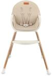 MoMi Scaun de Masa Momi Copii Reki Piele Ecologica Beige (KRKA00035) Scaun de masa bebelusi, inaltator
