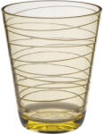 Brunner Onda glass 30 cl pohár sárga