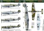 HADMODELS 1/72 Messerschmitt Bf 109 E-1 E-2 E-3 vadászgép matrica készlet HADDW72015 (HADDW72015)