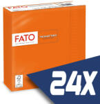 FATO Szalvéta 33x33cm narancssárga 2 rétegű 50 lap/csomag (24 csomag) (82621400-KARTON)