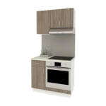  Benita konyhabútor szett V1, 100 cm - Sonoma Tölgy-Fehér N