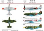 HADMODELS 1/48 MiG-3 vadászgép matrica készlet HAD48043 (HAD48043)