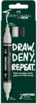 Faber-Castell Blister 2 markere acrilice multimark alb-negru faber-castell (FC186011)