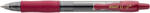 Pilot Set 12 rollere cu gel Pilot Begreen G-2+ 0.7 mm cu click rosu inchis (4902505166549)