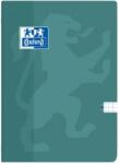 OXFORD Caiet Oxford A5, 48 file, 80g/mp, matematica, Motiv touch trend, Verde (400200257/VERDE)